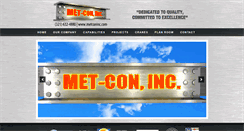 Desktop Screenshot of metconinc.com
